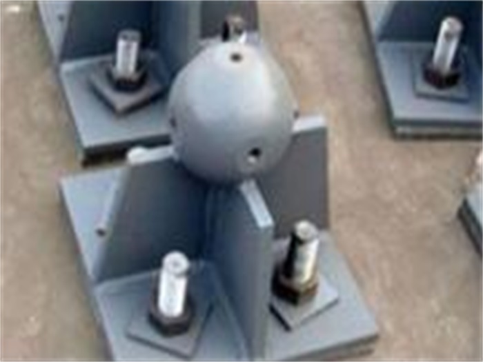 石首螺栓球网架支座